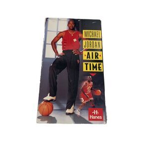 1993 Michael Jordan Air Time Hanes 1999 VHS Video Tape Movie Chicago Bulls